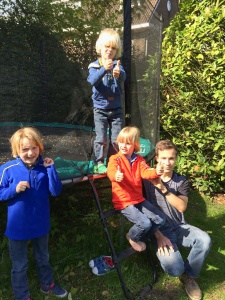 Andrew enjoys Olivier ( age 4), Friso (age 6) and Joost (age 8) while working as an au pair in Amsterdam